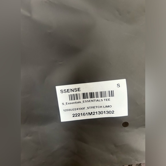 COPY - Fear of god essentials Gray Flocked T-Shirt - Picture 9 of 11